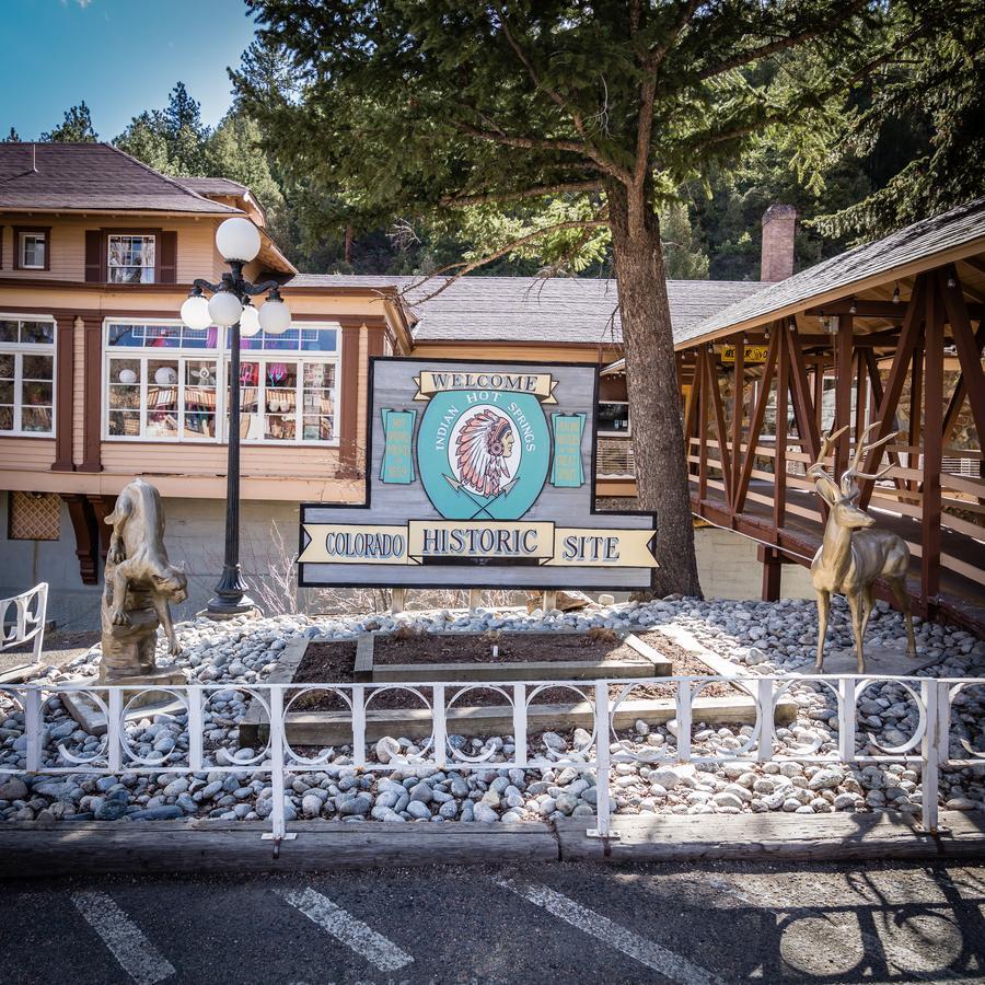 Hotel Indian Hot Springs Idaho Springs Exterior foto